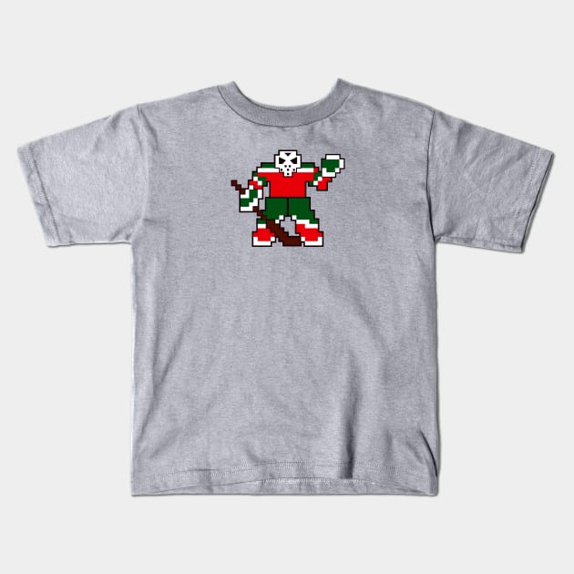 New Jersey Devils Goalie Kids T-Shirt by miniBOB